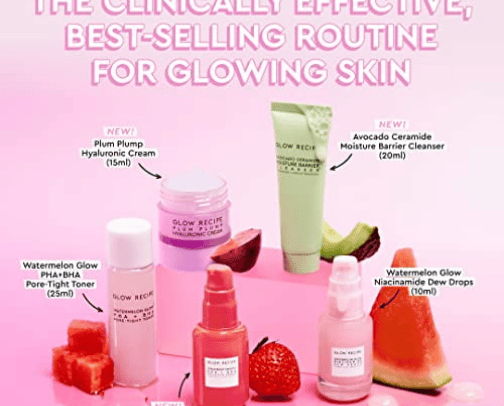Glow Recipe! Skincare with a punch! cover photo collage