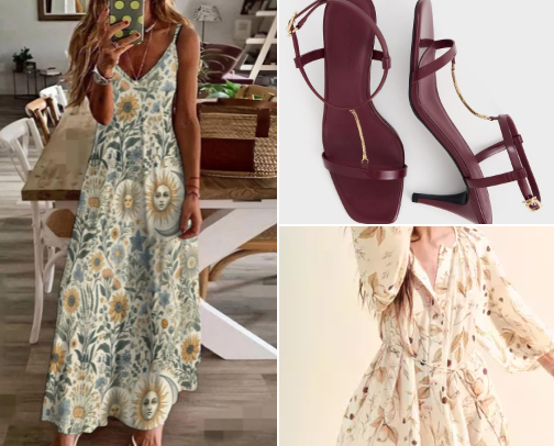 Sunday dress cover photo collage