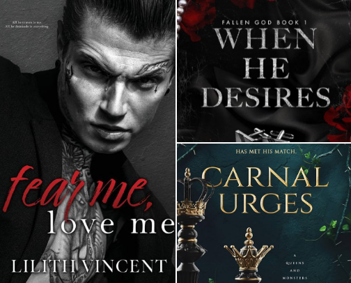 Mafia Book Recs cover photo collage