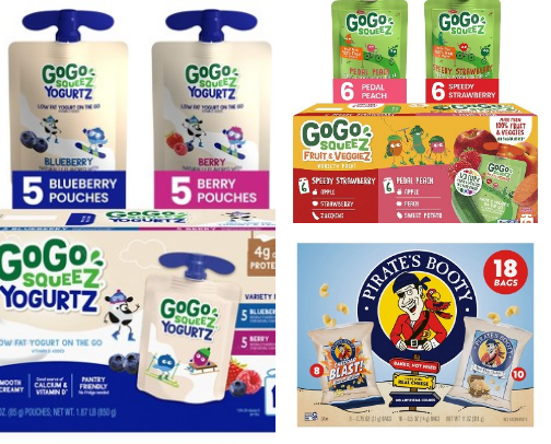 Kids/Baby Snacks cover photo collage