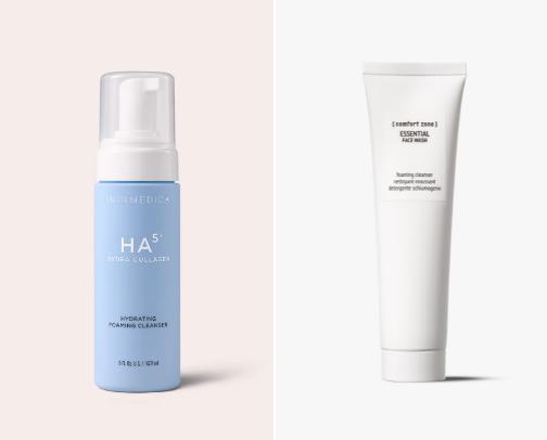 My Fav Face Washes for Dry Skin cover photo collage
