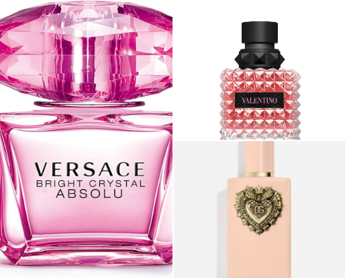 Perfume and Fragrance cover photo collage