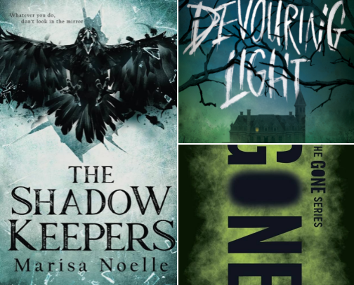 Spooky Season Book Recs cover photo collage