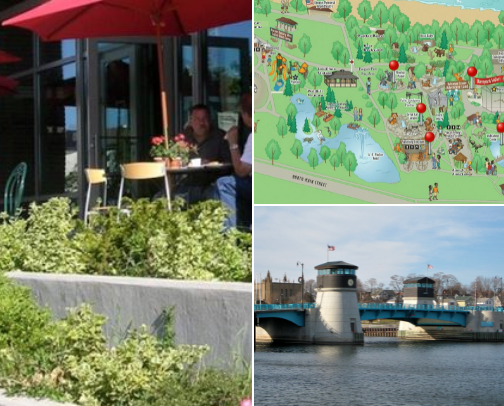 Racine, WI - hidden gems cover photo collage