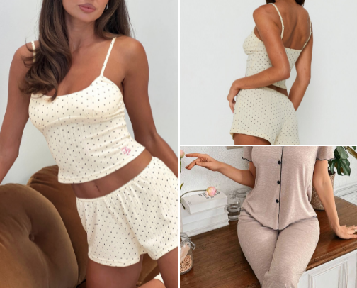 The Perfect Pajama Sets For You cover photo collage