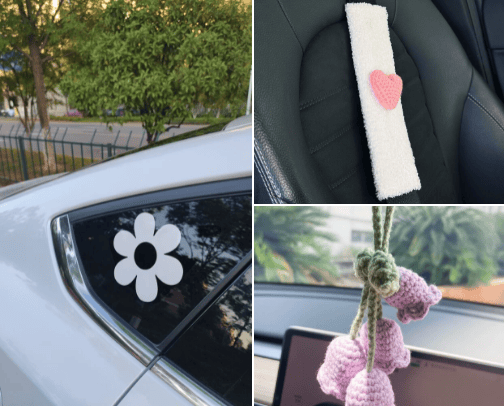 SHEIN Car Decor ☻︎ cover photo collage