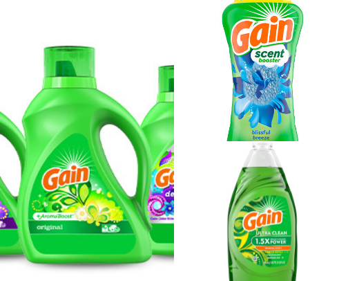 Cleaning products cover photo collage
