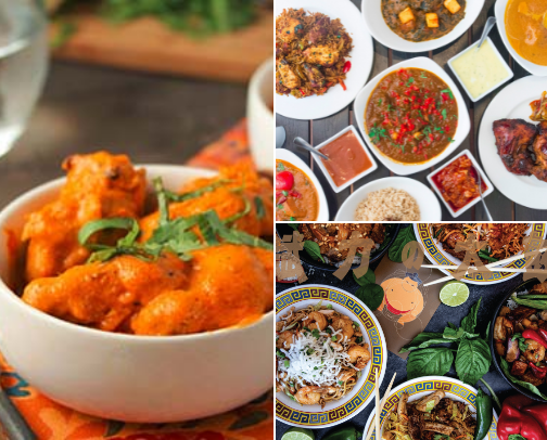 savannah and pooler restaurants and food! cover photo collage