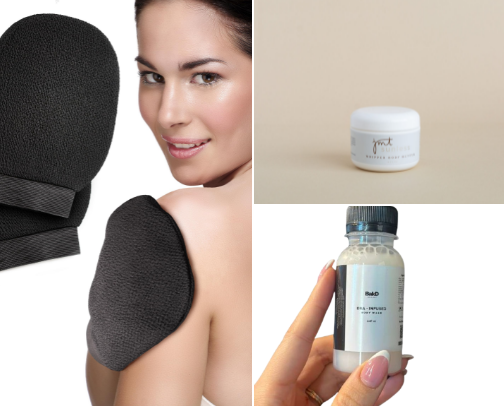 Essential Products For Spray Tan Clients cover photo collage