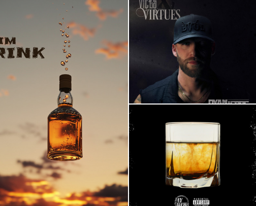 Spotify songs on repeat! cover photo collage