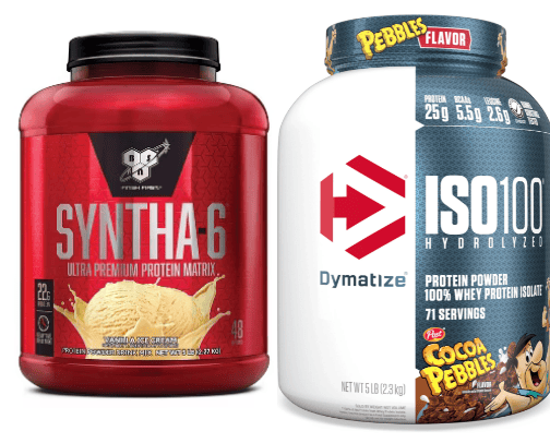Protein Powder cover photo collage