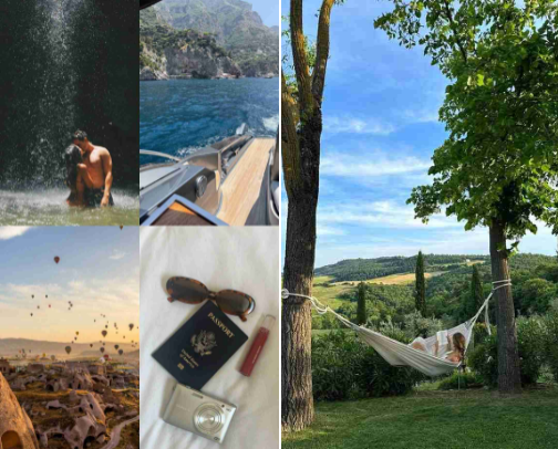 The Scents, Colors and Views I Love cover photo collage