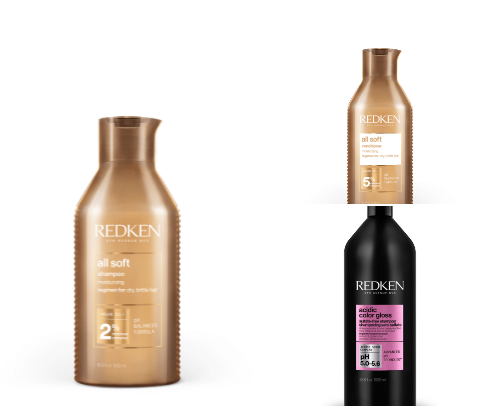REDKEN cover photo collage