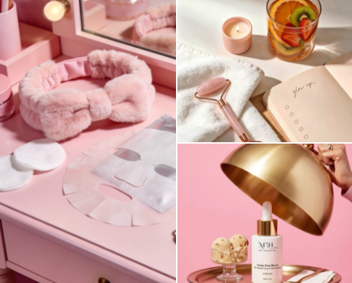 Skincare✨🧴 cover photo collage