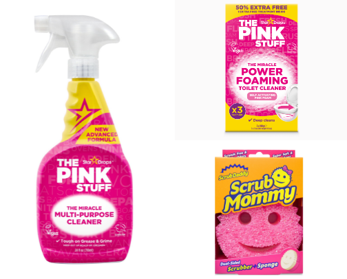 Favorite cleaning products cover photo collage