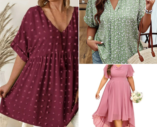 Plus size fashion for Spring-summer 2026 cover photo collage