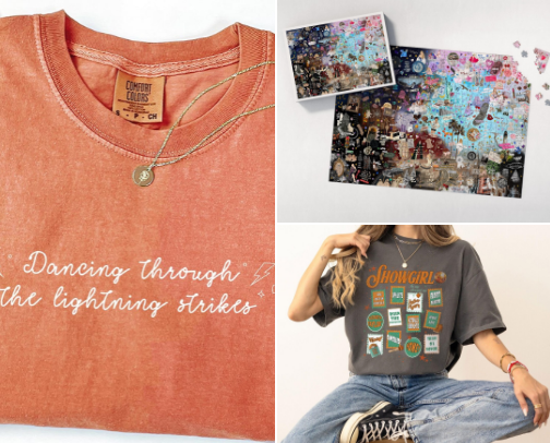 13 Cute Gifts for Swifties on Etsy cover photo collage