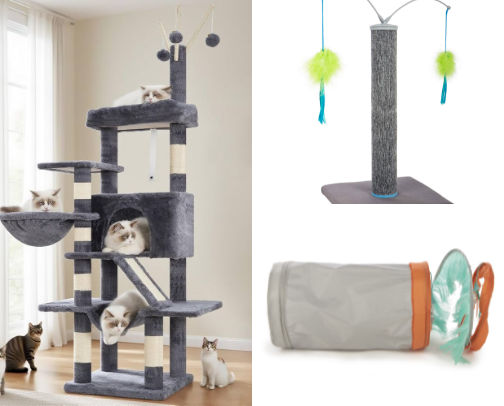 Cat Must Haves! cover photo collage