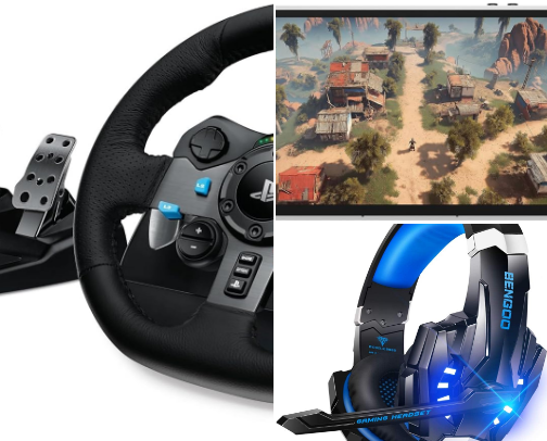 My Favorite Gaming Recs cover photo collage