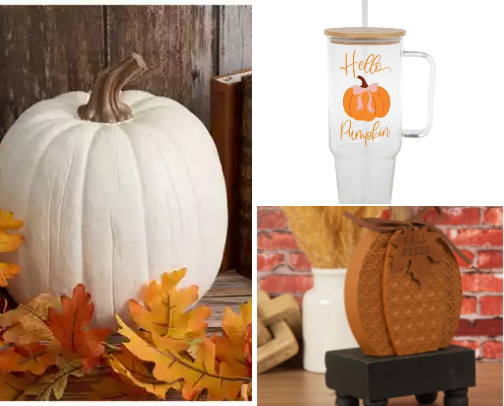 Cozy & Cute Fall Decor cover photo collage