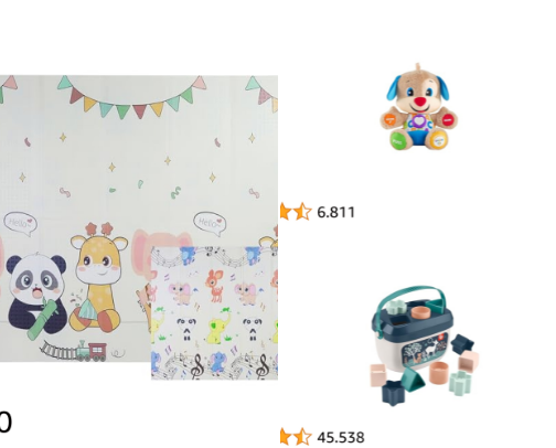 Things that will make playing with babies/toddlers interesting cover photo collage