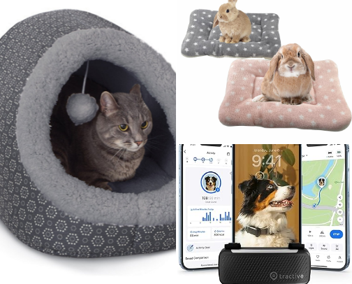 Pet Comfort & Safety cover photo collage