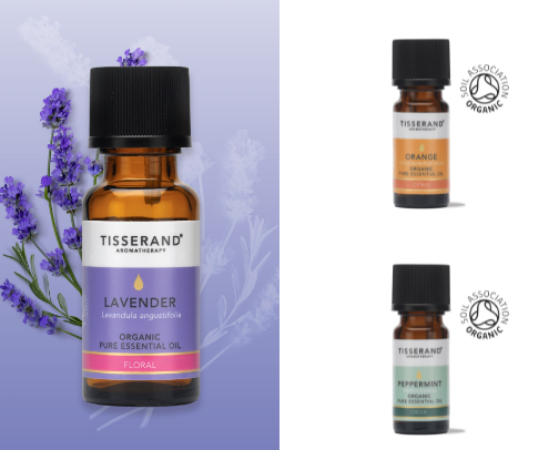 Aromatherapy Oils for Relaxation, Sleep & Natural Wellbeing cover photo collage