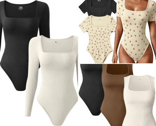 The BEST Summer to Fall Bodysuits! cover photo collage