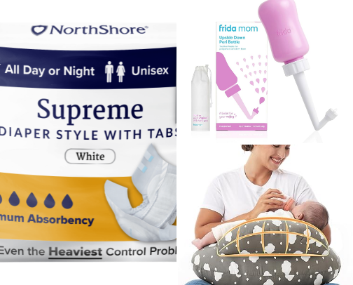 Postpartum Prep For Mom!! cover photo collage