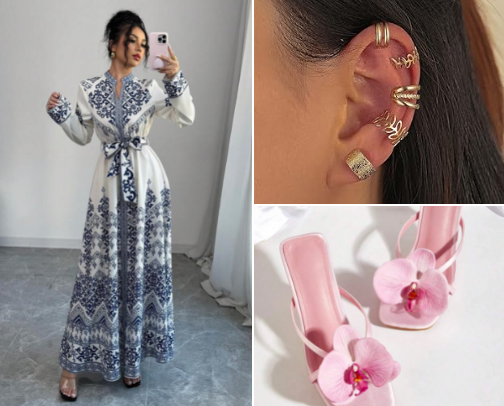 Shein - Holiday Fashion cover photo collage