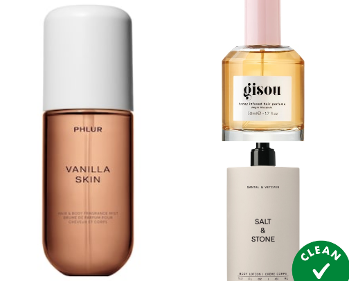 Scents & Sensations: Your Curated Collection of Irresistible Mists, Lotions, and Oils cover photo collage