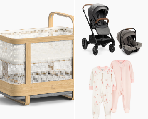 Bundle of Joy Perfect Baby Furniture and Clothing cover photo collage