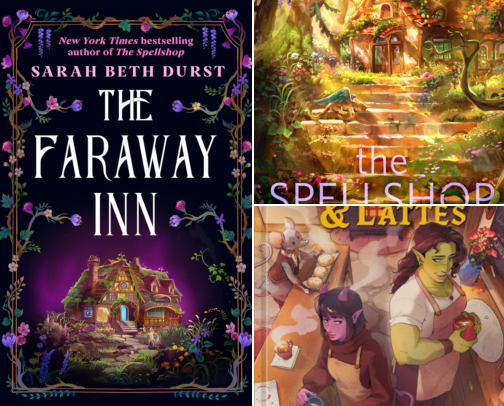 PDF Free - The Faraway Inn Cozy Fantasy Companion Reads and Gifts cover photo collage