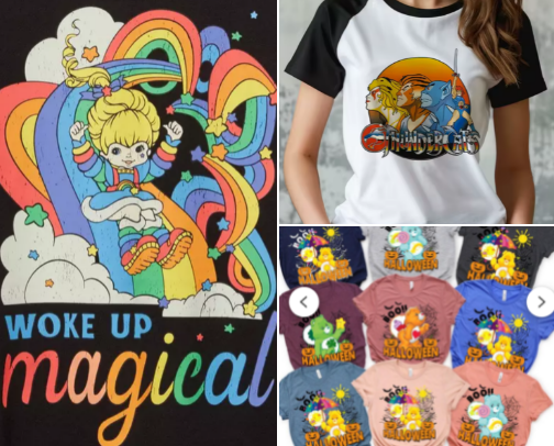 1980s Cartoon Character Clothing Let Your Inner Child Shine (without breaking the bank) cover photo collage