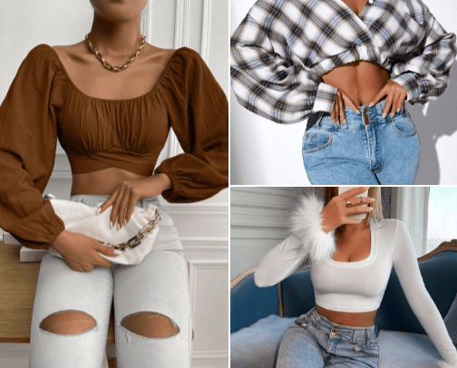Women Tops, Blouses & Tee cover photo collage