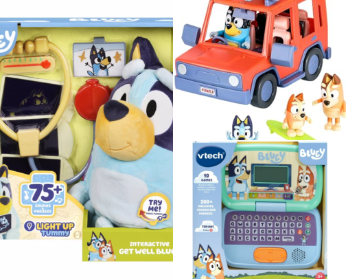 Bluey Favorites For Your Toddler! cover photo collage