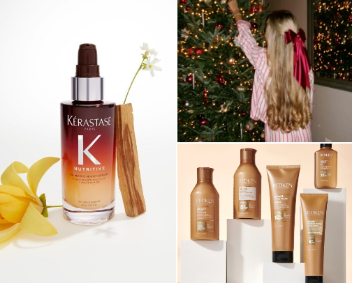 hairstylist approved christmas wishlist ⭐️🎄 cover photo collage