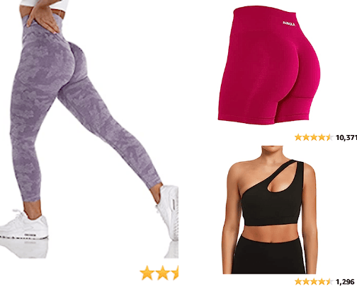 Amazon Gym must haves cover photo collage