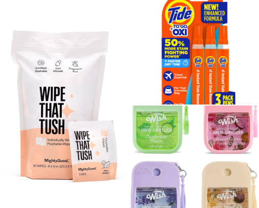 On The Go Must Haves! cover photo collage