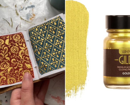 Fav Metallic Gold Paint ✨ cover photo collage