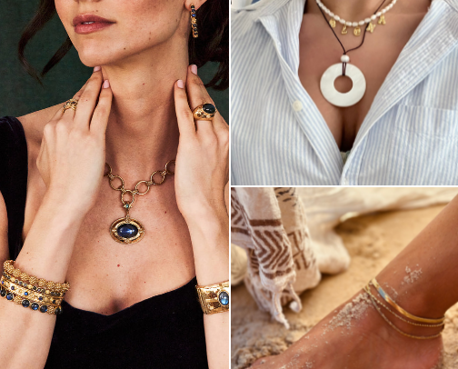 Ancient Aesthetic Jewelry – Timeless Elegance Collection cover photo collage