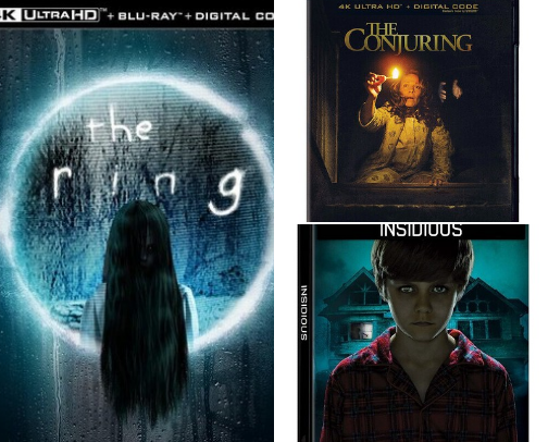 Best Horror Movies Ever (Says Me) A Millenial Visual Film Buff cover photo collage