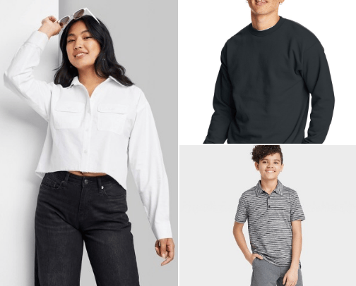 Family outfits on a budget cover photo collage
