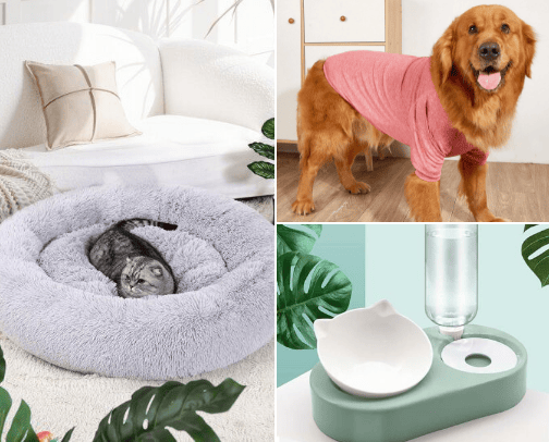 Pets cover photo collage