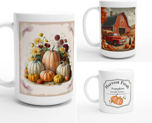 MY Favorite FALL MUG PICKS cover photo collage