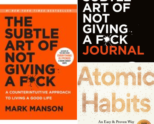 The Best Motivational Books cover photo collage