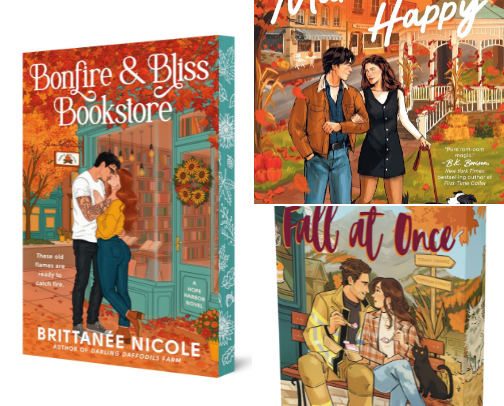 Fall Reading 🍁🧡 cover photo collage