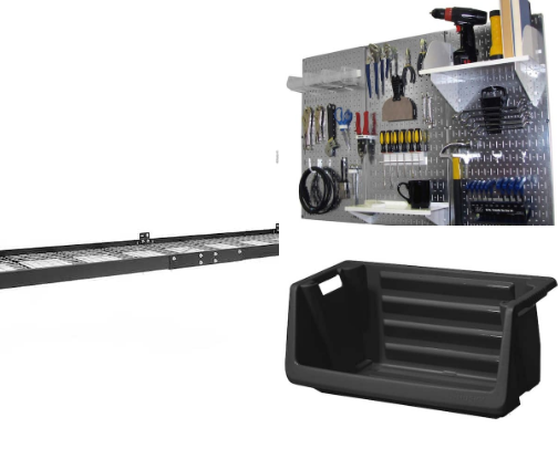 Garage & Storage Organization cover photo collage