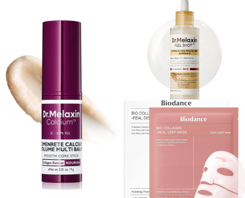 Skincare cover photo collage