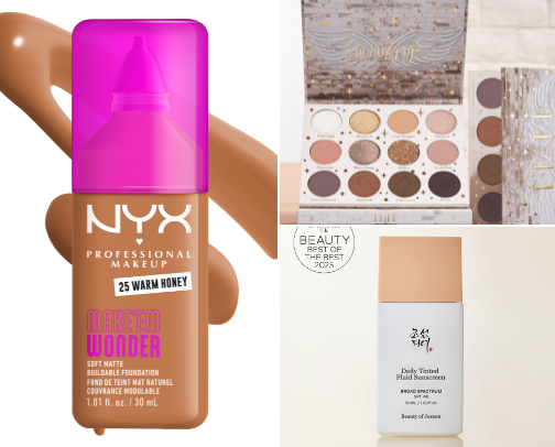 Makeup favorites cover photo collage